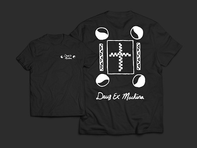 Deus Quaran-Tee balance competition covid19 design deus deus ex machina illustration meditation peace quarantee quarantine shapes simple submission tee tshirt