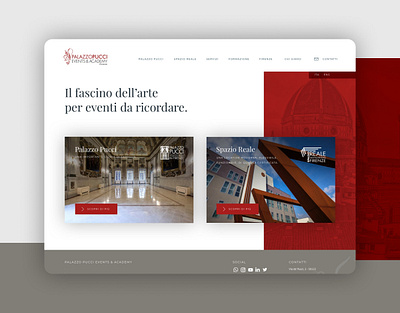 Cover Filo Firenze branding design identity ui ux web website