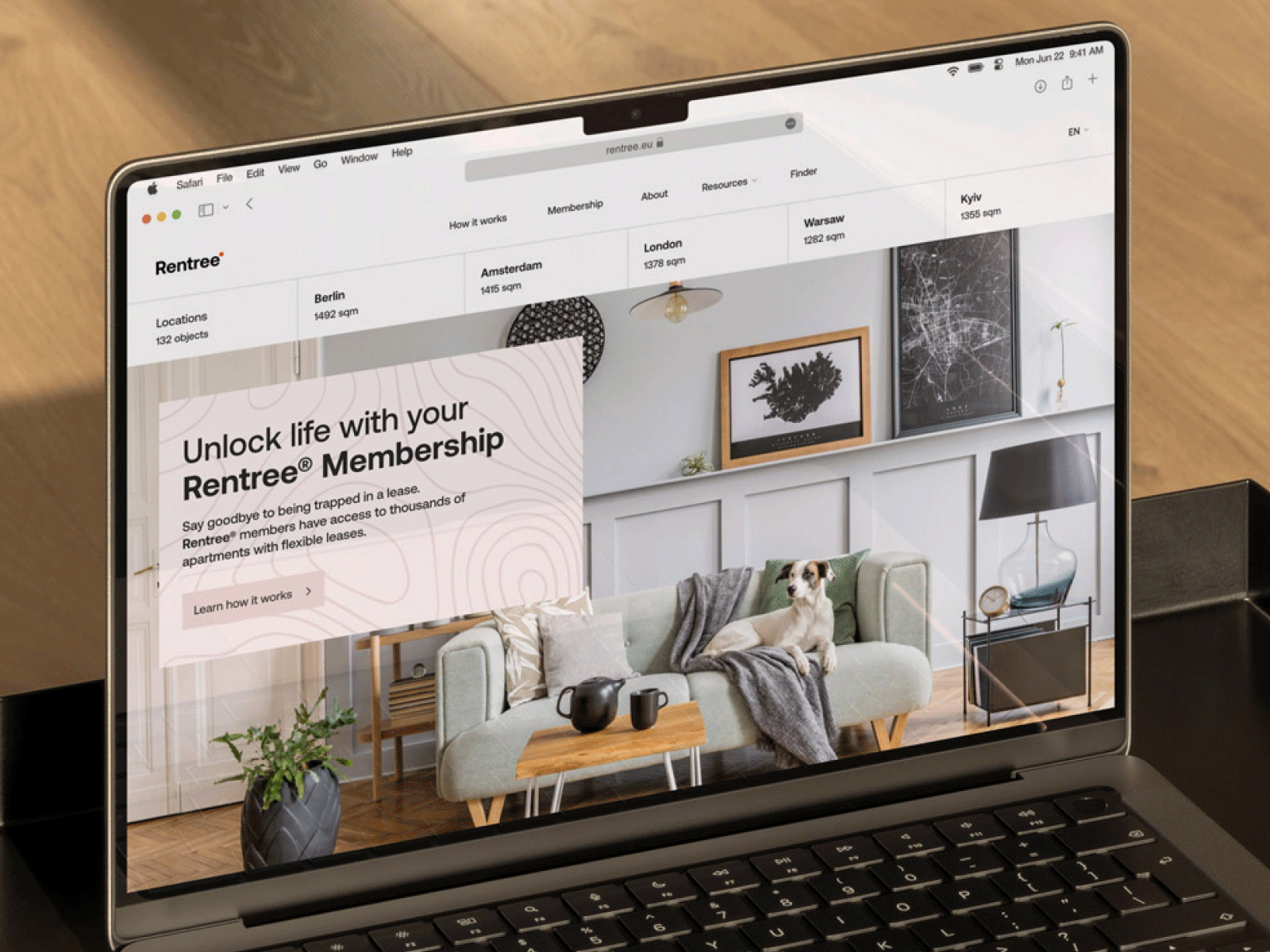 Example of Website Design (6 Pages)