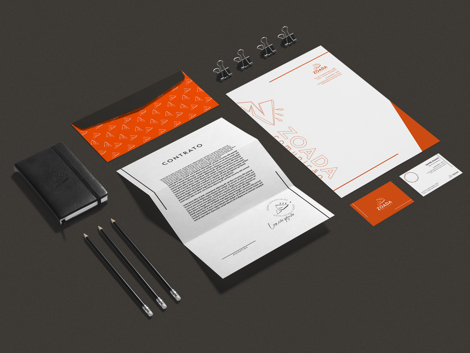 Example of Zoada Comunicação - Agency - Branding 02