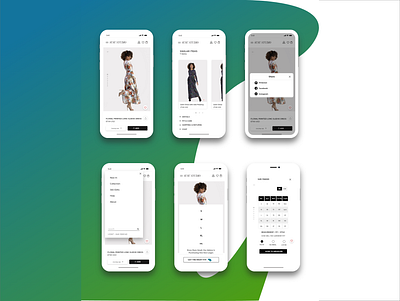 Women Dress E Commerce app app design clean design ecommerce minimal minimalist mobile mockup ui ui design uidesign uiux ux design