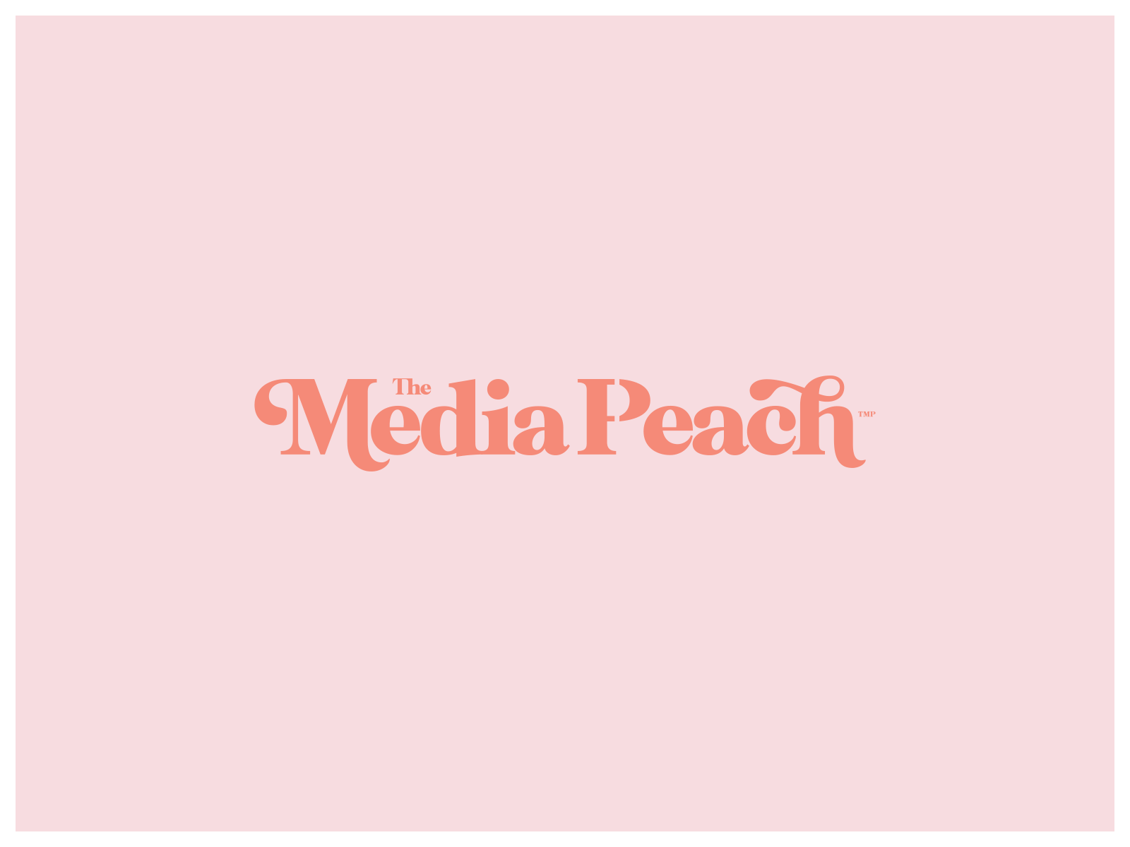 The Media Peach brand identity branding branding design facebook ads instagram instagram ad instagram ads logo logo design logo designer logomark logotype logotypedesign media paid social peach social social marketing social media social network