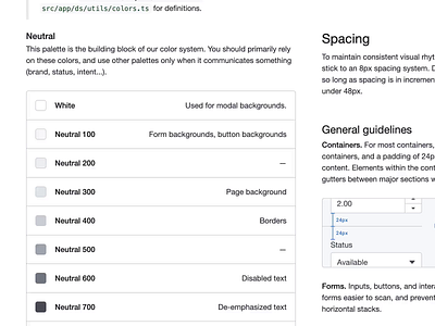 Design system primitives color constants design system developer documentation elevation figma guidelines interactive primitives shadows spacing storybook systems typography