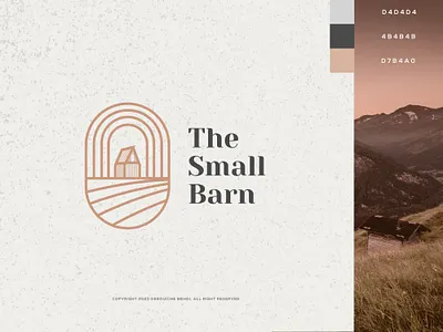 the small barn Logo adobe adobe illustrator art artist artwork brand brand design brand identity branding design design art designer designs identity illustration logo logo design logodesign logos logotype