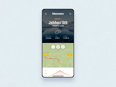 Hikemates search 🏔 animation app design responsive ui ux webdesign