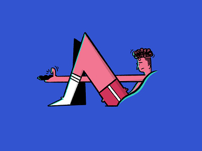 Quarantine Blues character design expressive face flat handdrawn illustration illustrator man people procreate television