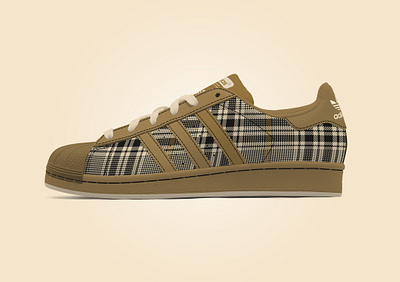 Adidas Superstar "Tweed" - Apparel Design adidas apparel design design graphic design illustrator