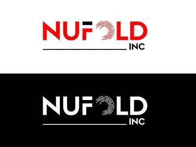 NUFOLD IT logo design branding icon illustration logo logo design logodesign