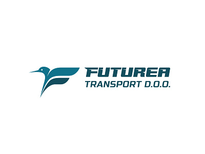 Futurea Transport bird bird logo clever colibri colibri logo hummingbird logistics logistics logo logo logo design minimalism monogram transport transport logo typography