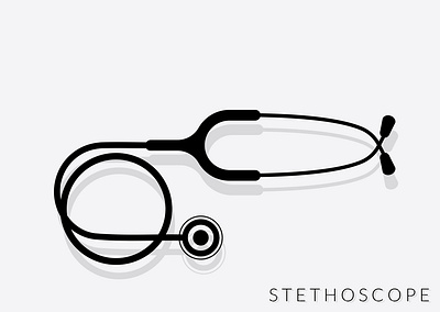Stethoscope vector collection