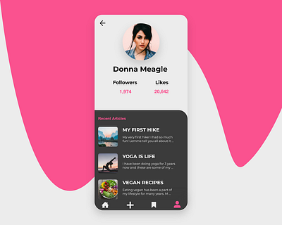 #Daily UI Day 6 blog blogger conoverdesigns daily daily 100 challenge daily ui dailyui design profile profile page profiles ui uidesign user user experience ux ux ui uxui