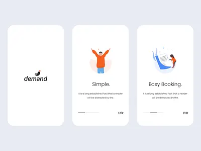 App Splash Screen design ui ux