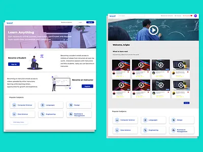 LEREN design ui ux web
