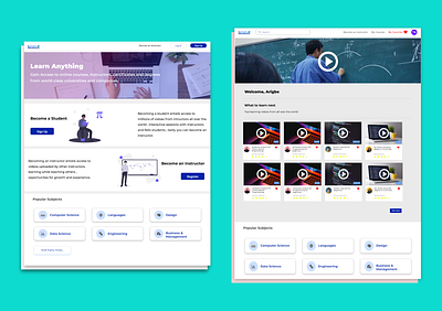 LEREN design ui ux web