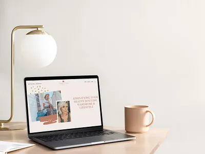 Simply Melanie Blog Website blog design brand identity branding logo design logo design branding squarespace squarespace web design web design blog web designer webdesign website concept website design website designer