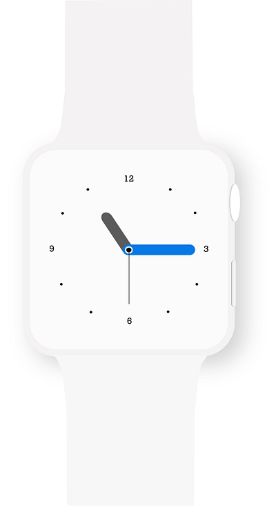 White always does the magic adobe apple watch clean flat graphic illustration illustrator minimal minimalism typography ui uiux ux vector