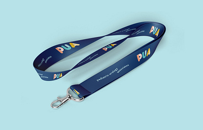 PUA: Apparel & Swag brand identity branding design doctor lanyard logo design medical pediatrics scrubs swag