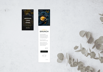 INCA Foods | Landing page & single detail mobile clean design concept css grid flexbox minimalism mobile design responsive responsive design restaurant webdesign