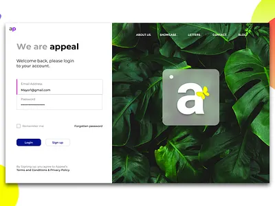 APPEAL design ui ux web