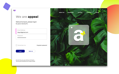 APPEAL design ui ux web