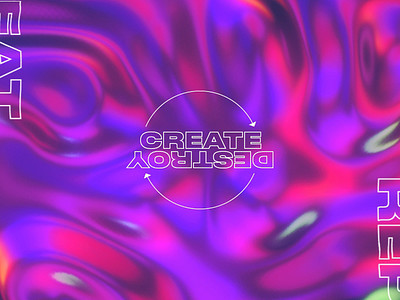 Iridescent Cloth 3d animation 3d art after effects cinema 4d cinema4d design loop mograph motion design motiongraphics octane octane render octanerender