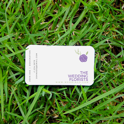 Business Card Mock Up on Grass branding business cards businesscard design flat graphic design minimal mockup mockup design mockup psd mockup template vector