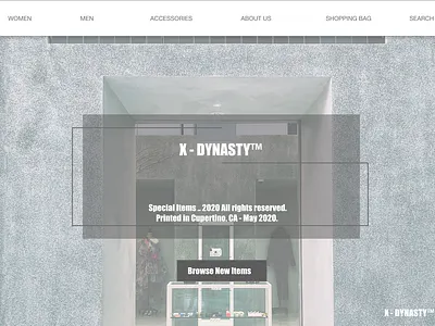 Day 7 #UI branding daily ui landing page retail