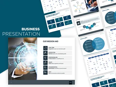 Simple Business Presentation aracreative business business presentation design graphic google slides master slide powerpoint powerpoint design powerpoint presentation powerpoint template presentation presentation design presentation layout slide design