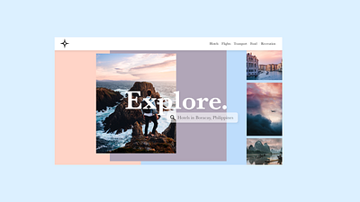 UI Challenge #3 daily ui 003 dailyui003 design challenge landing design landing page landing page design landing page ui landingpage travel webdeisgn webdesign website website design