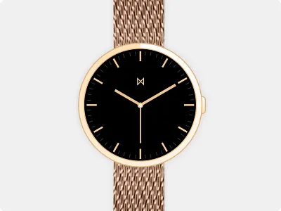 Minimalist Watches - Watch Concept black branding design gold minimal minimalism minimalist minimalistic vector watch watches