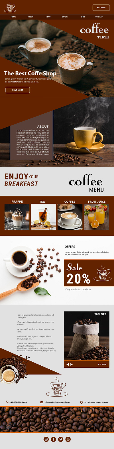 Coffee Shop branding coffe coffe landing page coffe shop coffee coffee bean coffee cup coffee home page coffee seeds coffee shop coffeeshop design drink home page homepage illustration landing page landingpage logo web design