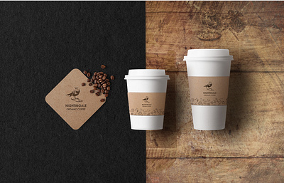 Organic Coffee branding campaign design website