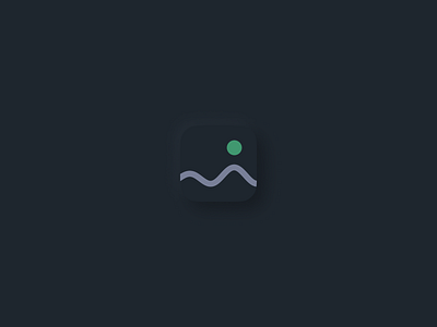 Moodline 2 Icon branding branding design color icon illustration ios logo neomorph neomorphic neomorphism neumorph neumorphic neumorphism soft soft ui