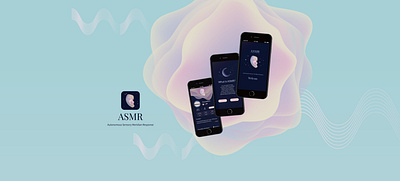 Asmr APP Design ''UI/UX Personalized APP'' app design ui