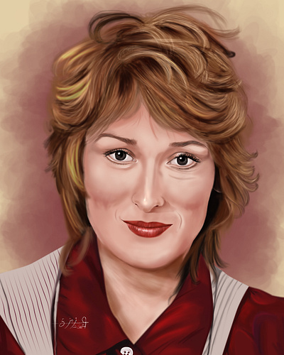 Meryl Streep art character concept art concept character concept design design digital painting drawing photoshop wacom