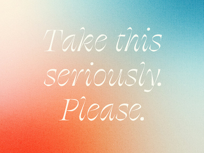 Please blue gradient please red script texture type