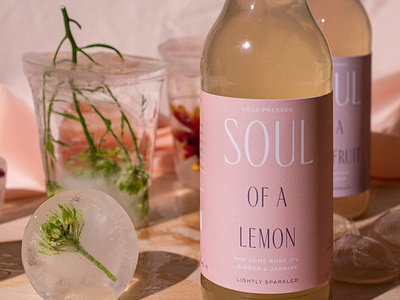 Cold Pressed Soul Label Design branding branding design concept customtype design drink holgersson identity logo packaging smile studioholgersson typogaphy