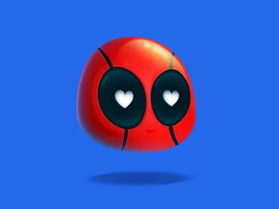 Deadpool 2d art cartoon cartoons character characterdesign comics cute dc deadpool design hero illustration marvel superhero