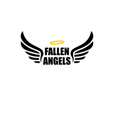 Fallen Angels Logo affinity designer art branding design graphicdesign logo vector