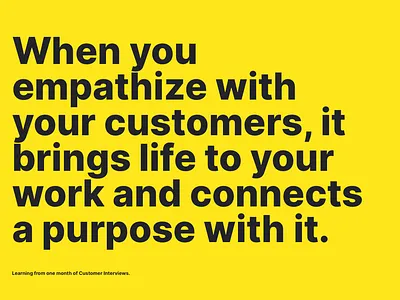 Medium Article: One Month of Customer Interviews customer service customer support design e commerce interaction interviews user experience