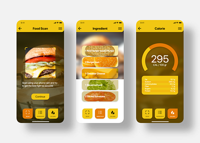 food scan app UI 365 adobeillustrator behance bestfolios color dailyui design digitalart dribbble dribbblers gfxmob graphicdesignui minimal portfolio simplycooldesign ui uidesign user interface userexperience vector