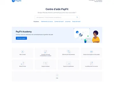 Client center Banner banner character help illustration ui