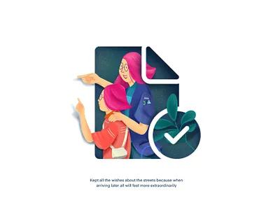saving works again aji setiawan illust illustration illustration art illustration design illustration digital interface jiaone landingpage ui