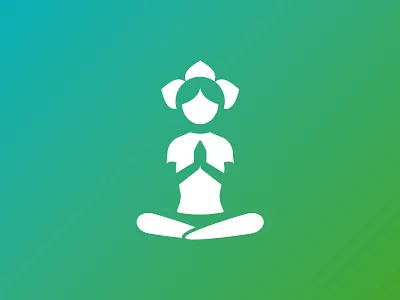 Yoga creative design graphic graphic design illustrator logo logo design meditation minimal negative space vector wellness yoga yoga pose