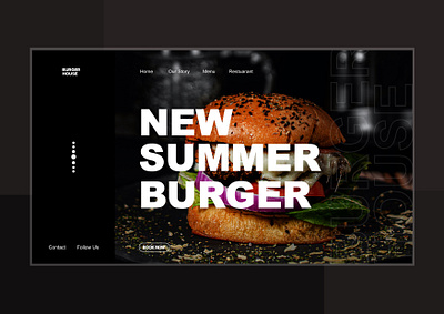 Burger UI Concept adobe adobexd art art board design graphicdesign graphicdesigncentral graphicdesigner graphics interfacedesign logo ui uidesign uidesigner uiux user interface design userinterface ux webdesign weblayout