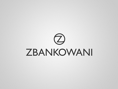 Logo - Zbankowani branding design graphicdesign illustration logo logodesign logotype minimalist typography work