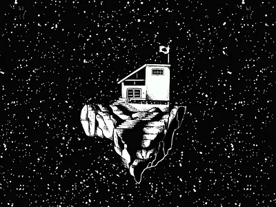 Self isolation. black and white illustration isolation self isolation social isolation