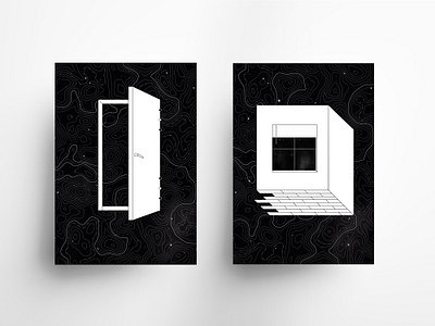 Daydreaming art black and white daydreaming design dreams graphic design illustration minimal philosophy poetics of space space vector