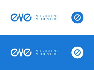 EVE: End Violent Encounters branding design illustration illustrator logo michigan non profit non profit nonprofit typography vector