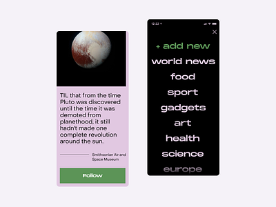 News App aggregator app application application ui brand branding brutalism brutalist brutalist design design elegant experiment exploration minimalism news theme typography ui